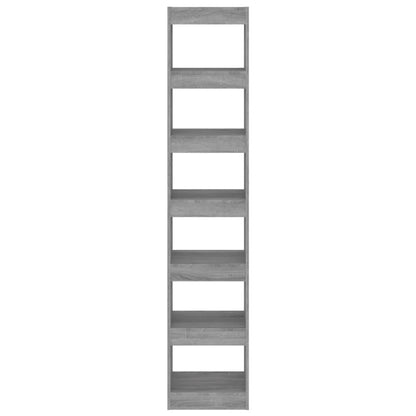 Libreria/Divisorio Grigio Sonoma 40x30x198 cm | homemem39