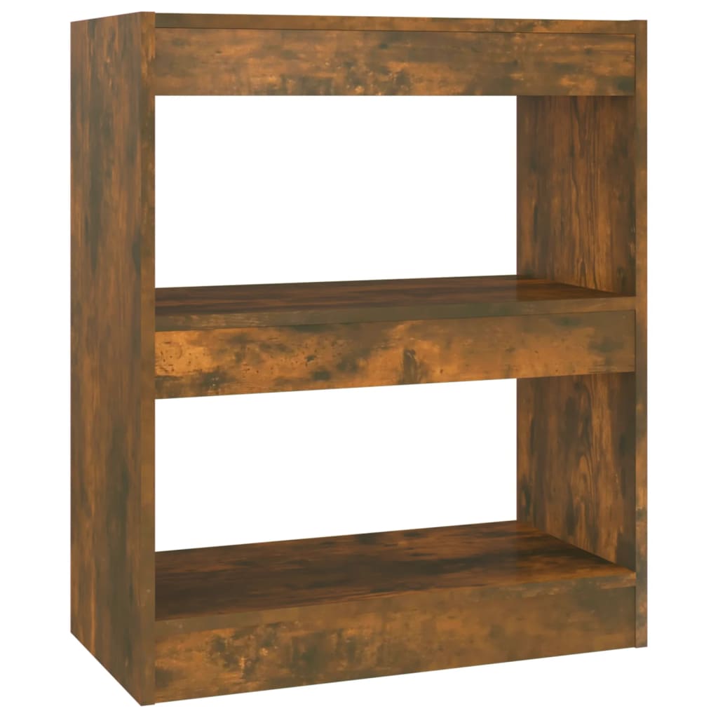 Libreria/Divisorio Rovere Fumo 60x30x72 cm | homemem39
