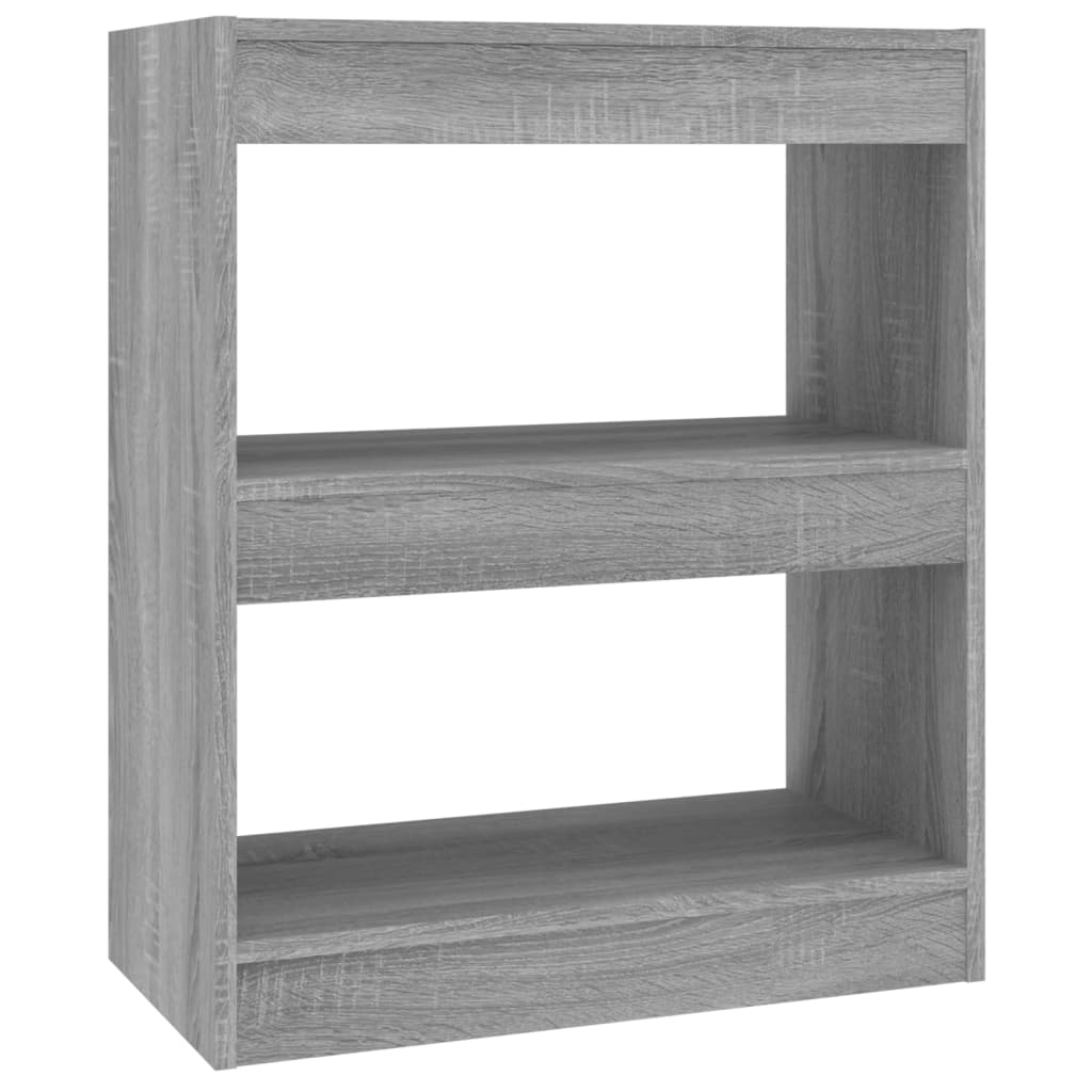 Libreria/Divisorio Grigio Sonoma 60x30x72 cm | homemem39
