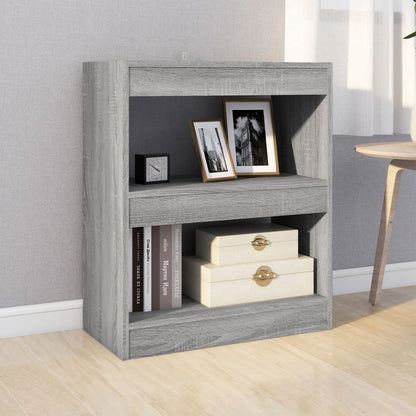 Libreria/Divisorio Grigio Sonoma 60x30x72 cm | homemem39