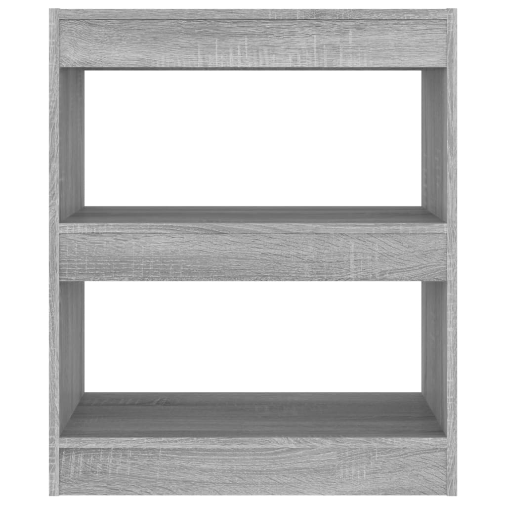 Libreria/Divisorio Grigio Sonoma 60x30x72 cm | homemem39