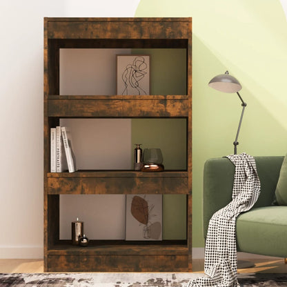 Libreria/Divisorio Rovere Fumo 60x30x103 cm in Truciolato | homemem39