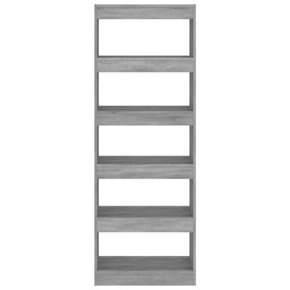 Libreria/Divisorio Grigio Sonoma 60x30x166 cm in Truciolato | homemem39