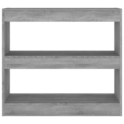 Libreria/Divisorio Grigio Sonoma 80x30x72 cm | homemem39