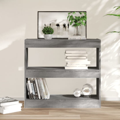 Libreria/Divisorio Grigio Sonoma 80x30x72 cm | homemem39