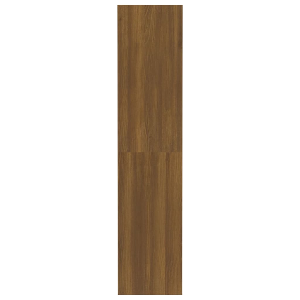 Libreria/Divisorio Rovere Marrone 80x30x135 cm in Truciolato | homemem39