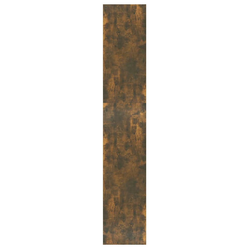 Libreria/Divisorio Rovere Fumo 80x30x166 cm in Truciolato