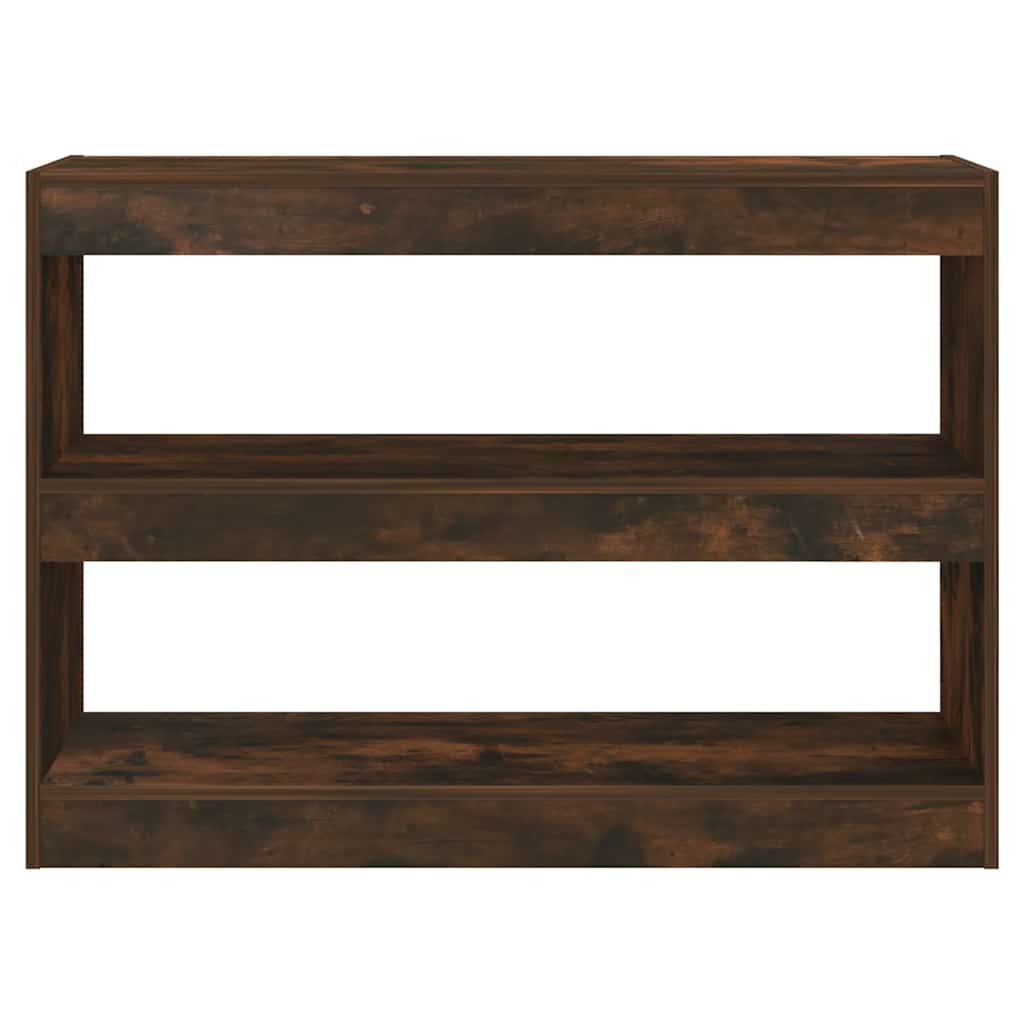 Libreria/Divisorio Rovere Fumo 100x30x72 cm | homemem39