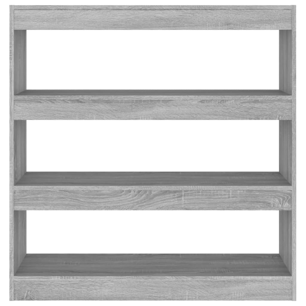 Libreria/Divisorio Grigio Sonoma 100x30x103 cm | homemem39