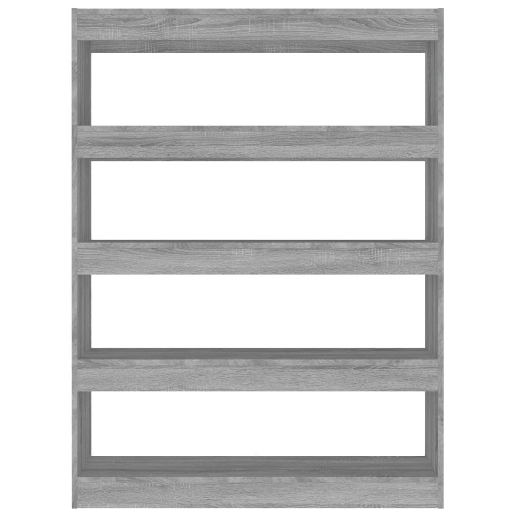 Libreria/Divisorio Grigio Sonoma 100x30x135 cm | homemem39