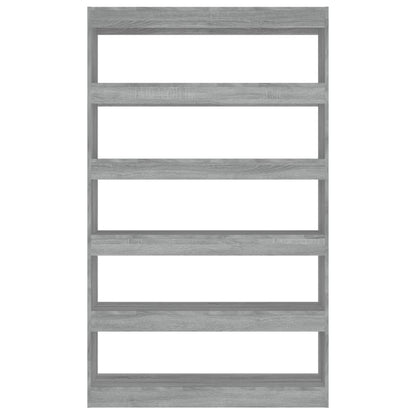 Libreria/Divisorio Grigio Sonoma 100x30x166 cm | homemem39