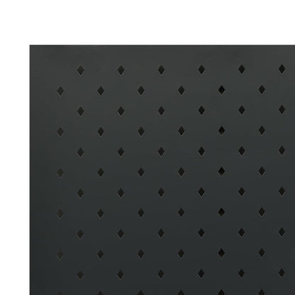 Paravento a 4 Pannelli 2 pz Nero 160x180 cm in Acciaio | homemem39