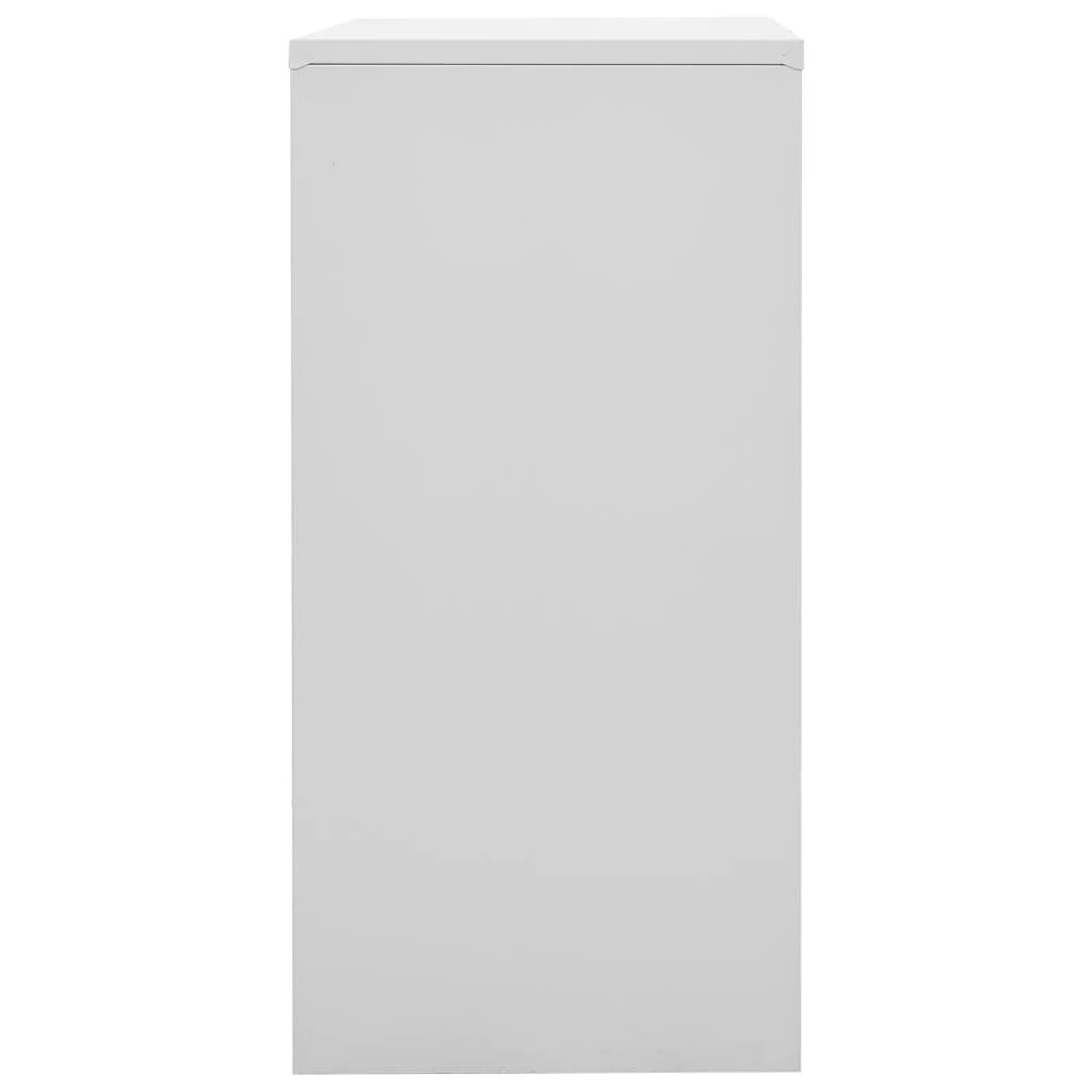 Armadietti Chiavi 5pz Grigio Chiaro Verde 90x45x92,5cm Acciaio