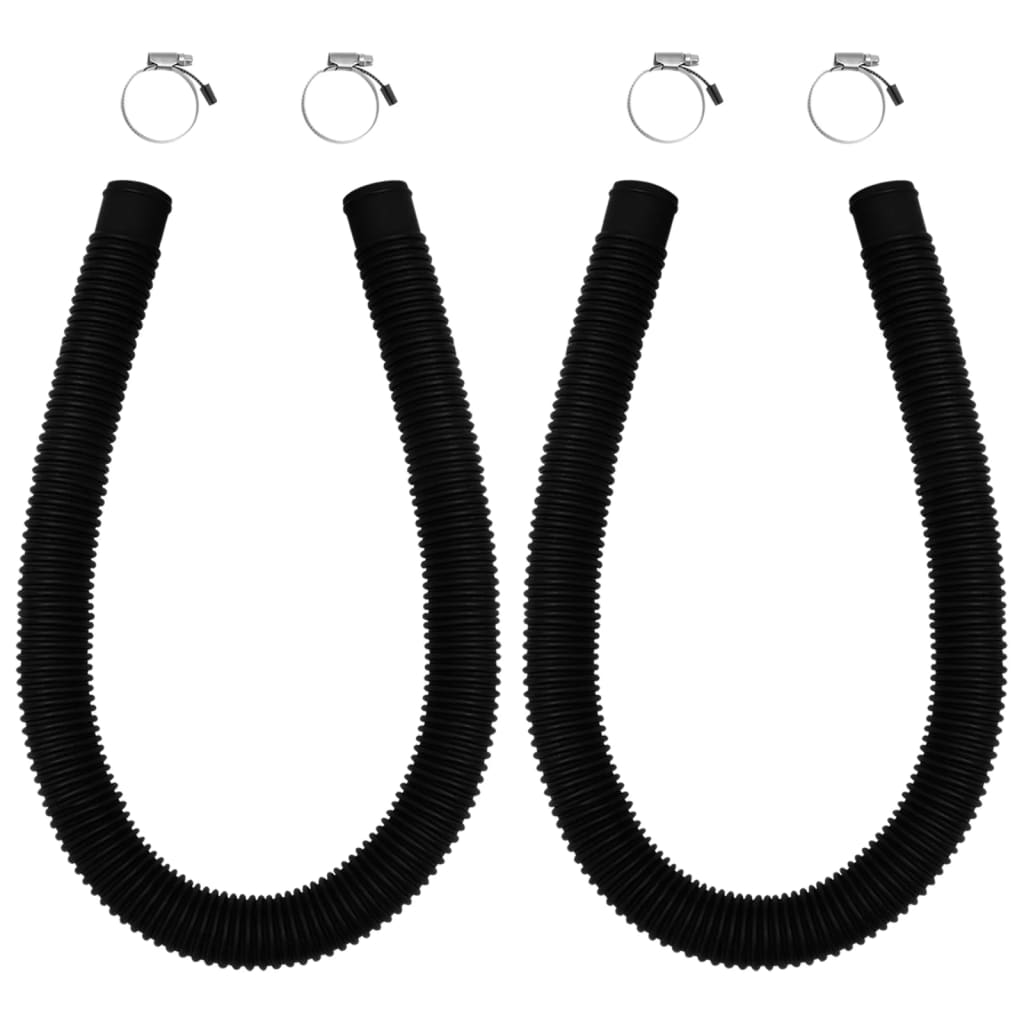 Pannelli Solari Termici Curvi per Piscina 2 pz 72,5x46 cm - homemem39