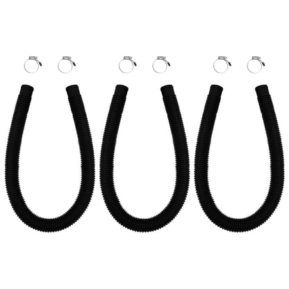 Pannelli Solari Termici Curvi per Piscina 3 pz 72,5x46 cm - homemem39