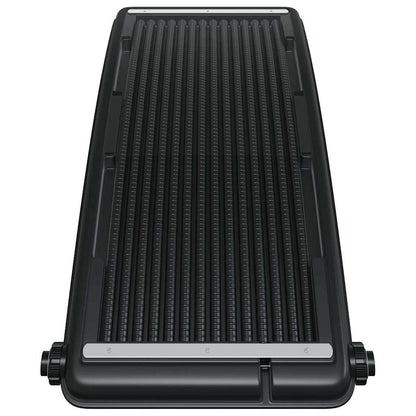 Pannelli Solari Termici Curvi per Piscina 3 pz 110x65 cm