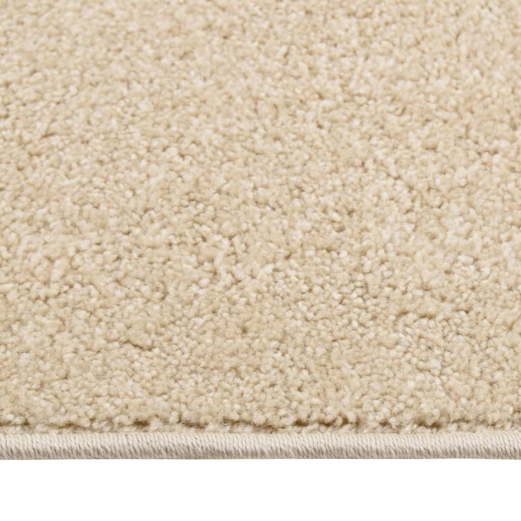Tappeto a Pelo Corto 160x230 cm Beige - homemem39