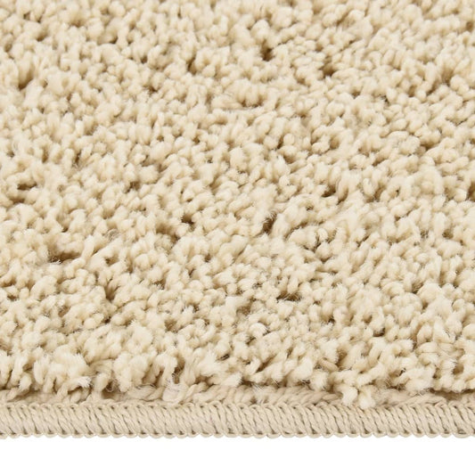 Tappeto Shaggy Crema 120x170 cm Antiscivolo - homemem39