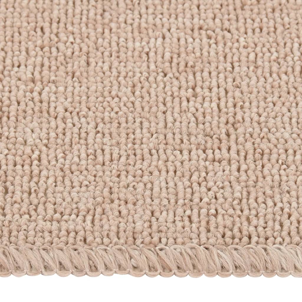 Tappetini Scale 15 pz 60x25 cm Beige Antiscivolo Rettangolari | homemem39