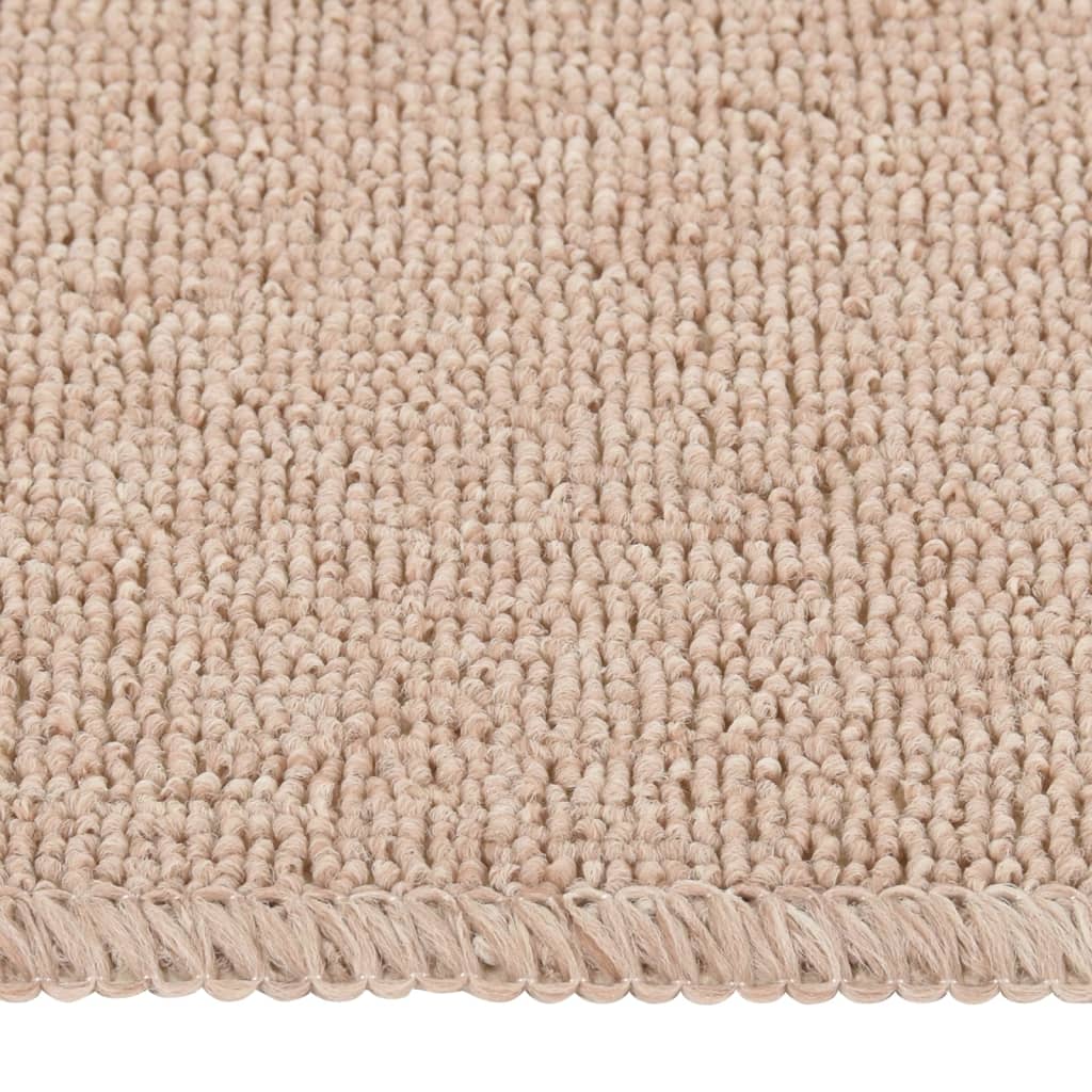 Tappetini Scale Antiscivolo 15 pz 75x20 cm Beige Rettangolari | homemem39