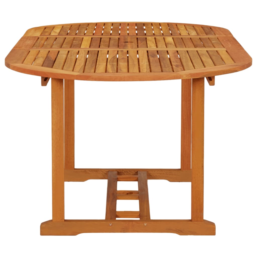 Tavolo da Giardino 200x100x75 cm in Legno Massello di Eucalipto | homemem39