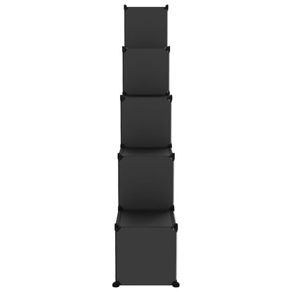 Organizzatore Portaoggetti con 15 Cubi e Ante Trasparenti in PP - homemem39