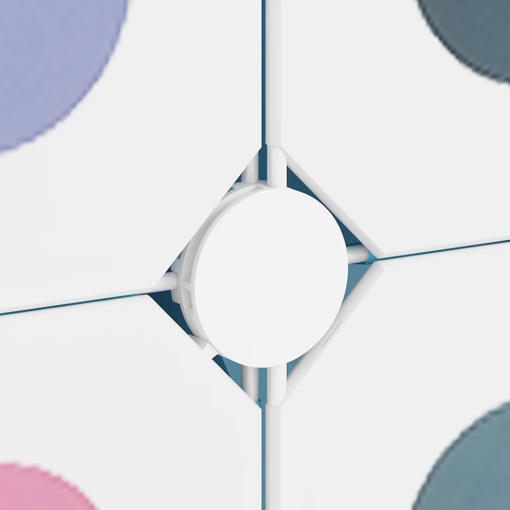 Scaffale Portaoggetti per Bambini con 15 Cubi Blu in PP - homemem39