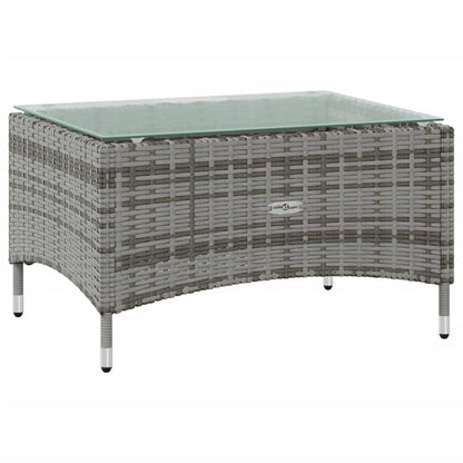 Set Divani da Giardino 16 pz con Cuscini in Polyrattan Grigio - homemem39