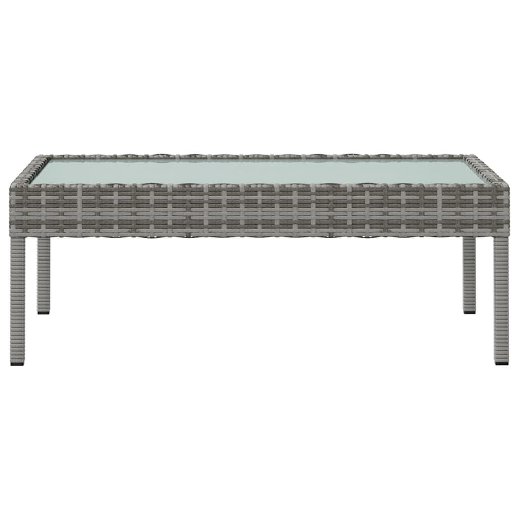Set Divani da Giardino 16 pz con Cuscini in Polyrattan Grigio - homemem39