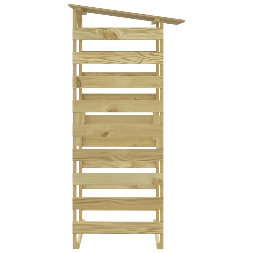 Pergole con Tetto 4 pz 100x90x200 cm Legno di Pino Impregnato