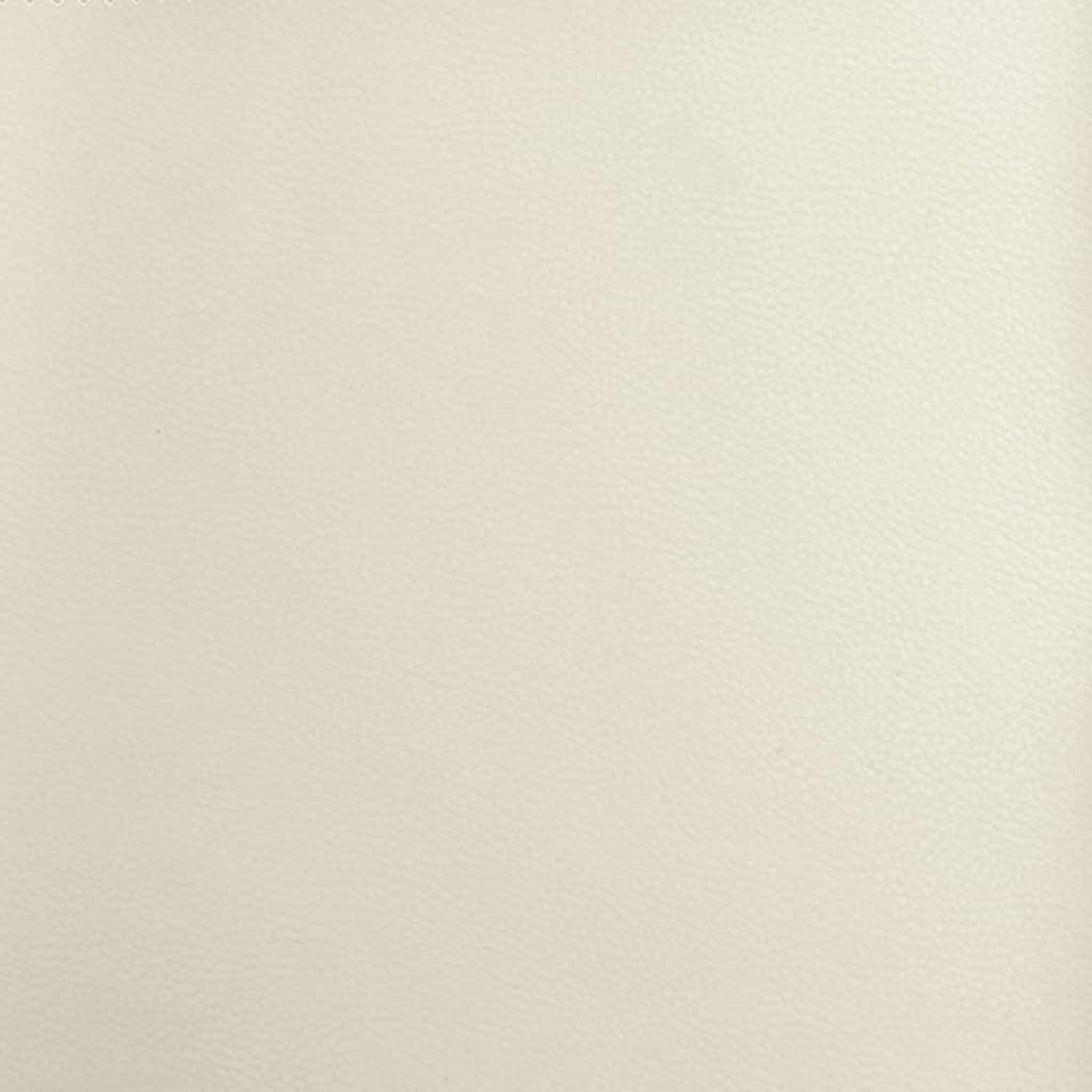 Poltrona Reclinabile Bianco Crema in Similpelle