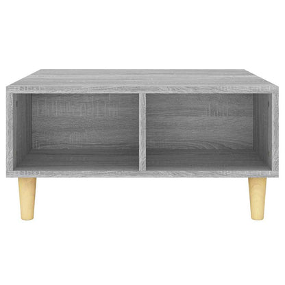 Tavolino da Salotto Grigio Sonoma 60x60x30 cm in Truciolato