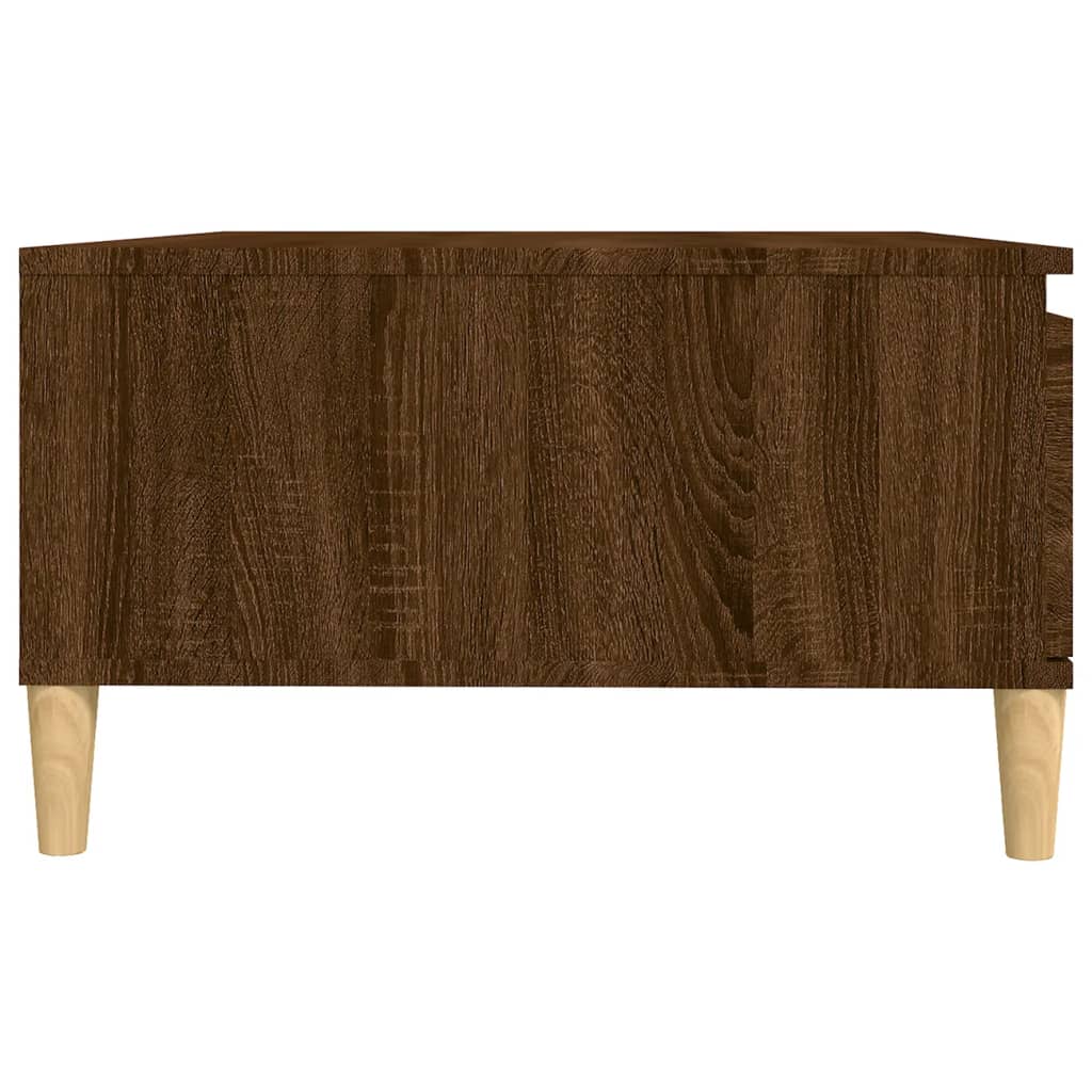 Tavolino da Salotto Rovere Marrone 90x60x35 cm in Truciolato | homemem39