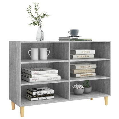 Credenza Grigio Sonoma 103,5x35x70 cm in Truciolato - homemem39