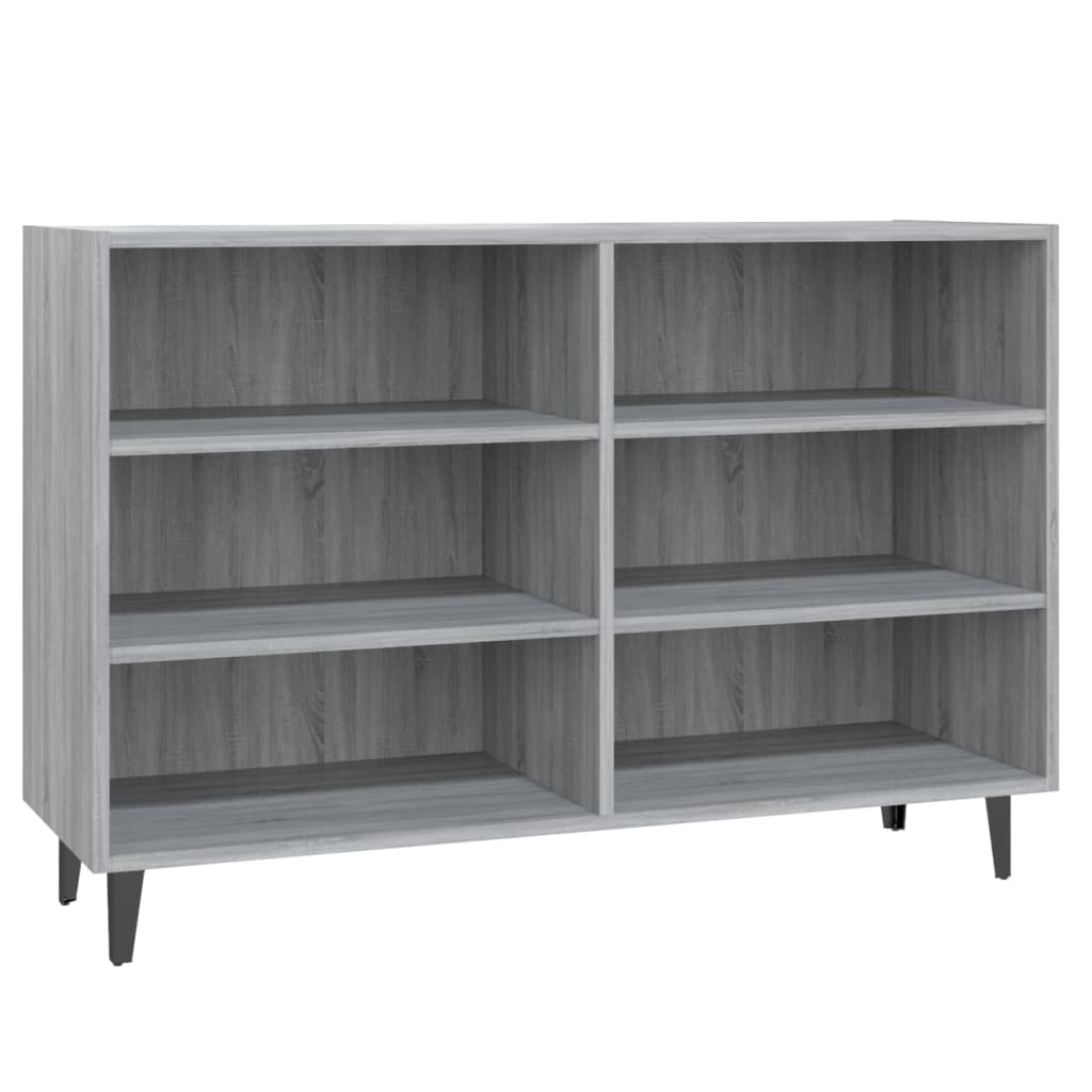 Credenza Grigio Sonoma 103,5x35x70 cm in Truciolato - homemem39