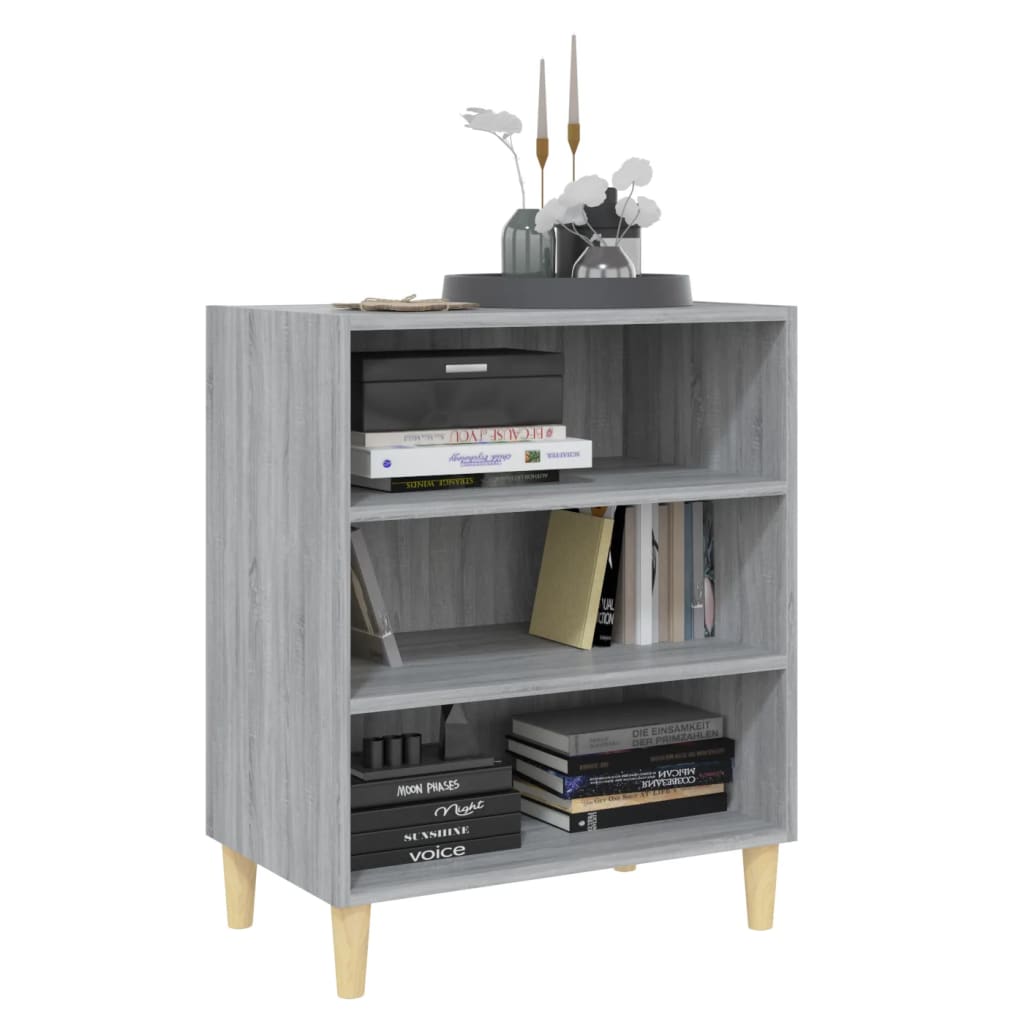 Credenza Grigio Sonoma 57x35x70 cm in Truciolato - homemem39