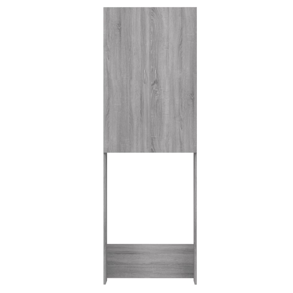 Mobile per Lavatrice Grigio Sonoma 64x25,5x190 cm | homemem39