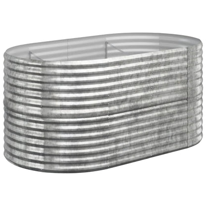Letto Giardino Acciaio Zincato 152x80x68cm Argento | homemem39