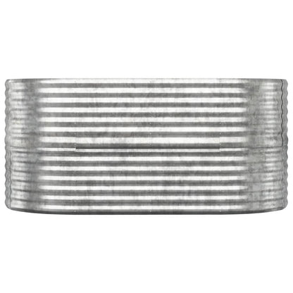 Letto Giardino Acciaio Zincato 152x80x68cm Argento | homemem39
