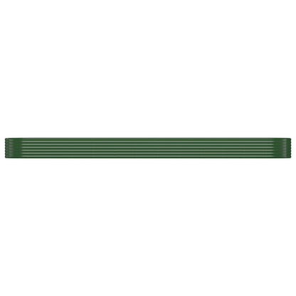 Letto Giardino Acciaio Zincato 507x100x36 cm Verde | homemem39