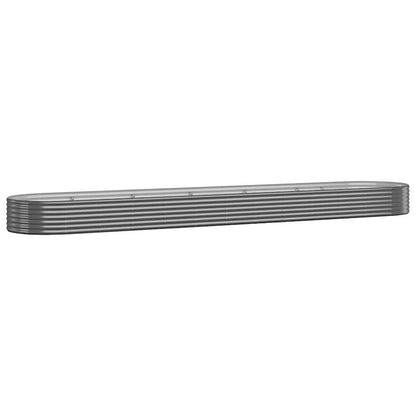 Letto da Giardino in Acciaio Zincato 507x100x36 cm Antracite | homemem39