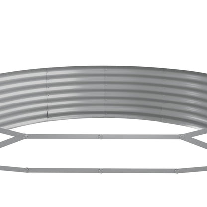 Letto da Giardino in Acciaio Zincato 450x140x36 cm Antracite