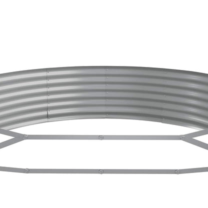 Letto da Giardino in Acciaio Zincato 600x140x36 cm Antracite | homemem39