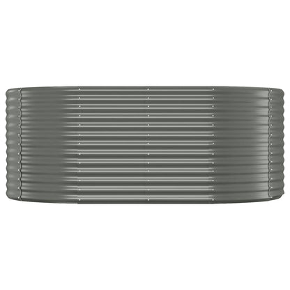 Letto Giardino Acciaio Zincato 175x100x68cm Grigio | homemem39
