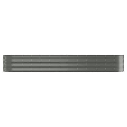 Letto Giardino Acciaio Verniciato a Polvere 507x100x68cm Grigio | homemem39