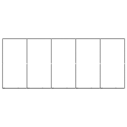 Gabbia per Cani da Esterno in Acciaio 9,22 m² - homemem39