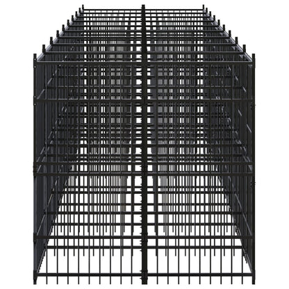 Gabbia per Cani da Esterno in Acciaio 16,59 m² - homemem39