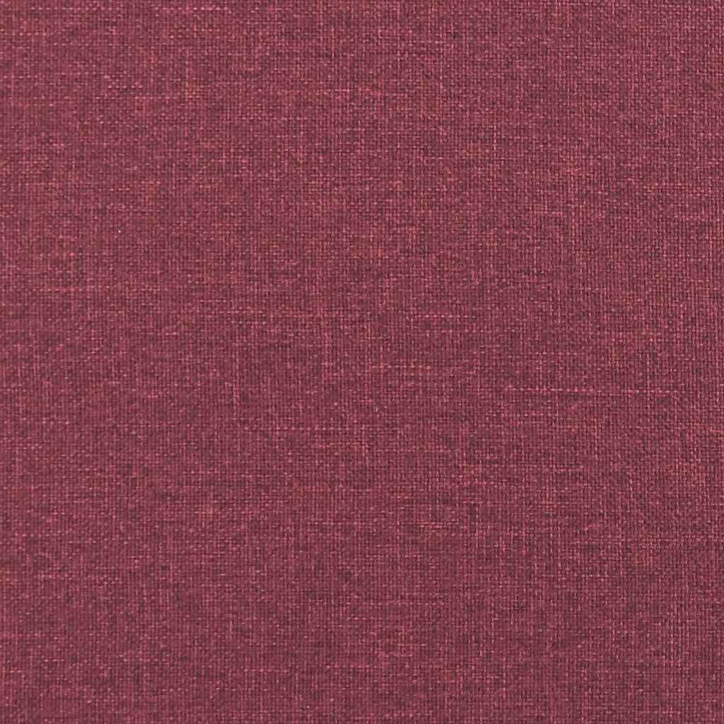 Poltrona Reclinabile in Tessuto Rosso Vino