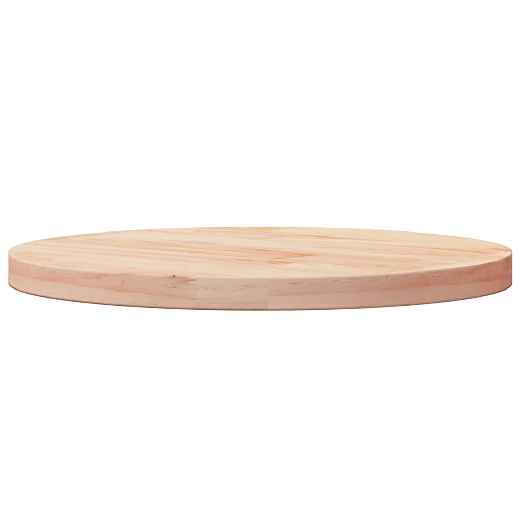 Piano Tavolo Ø40x2,5 cm in Legno Massello di Pino | homemem39