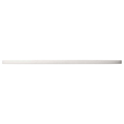 Piano Tavolo Bianco Ø90x2,5 cm in Legno Massello di Pino